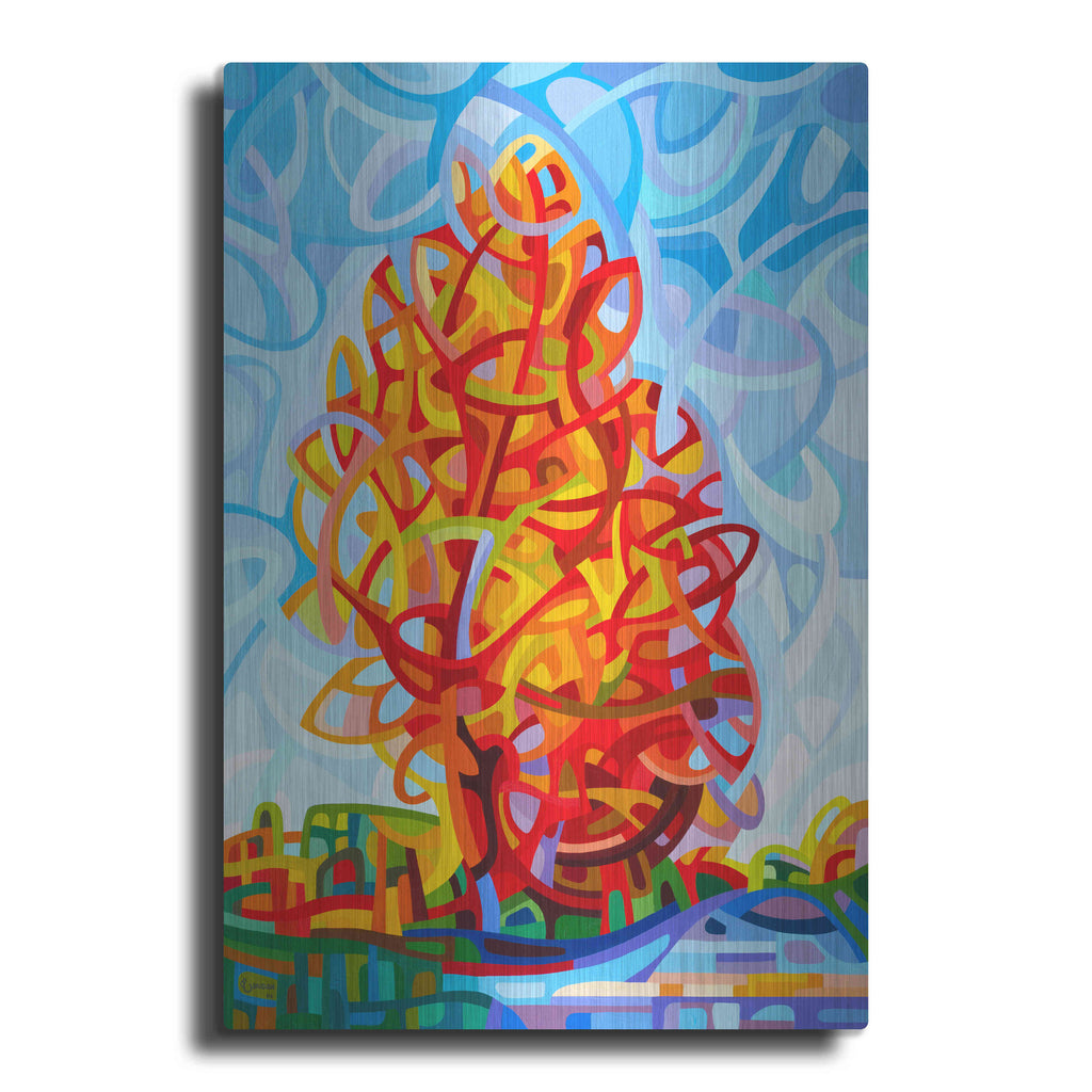 Luxe Metal Art 'The Jester' by Mandy Budan, Metal Wall Art