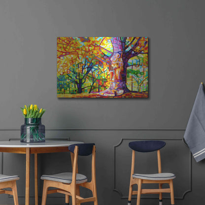 Luxe Metal Art 'One Fine Day' by Mandy Budan, Metal Wall Art,36x24