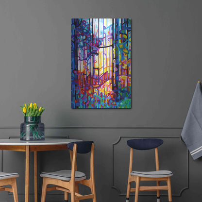 Luxe Metal Art 'Heart of Gold' by Mandy Budan, Metal Wall Art,24x36