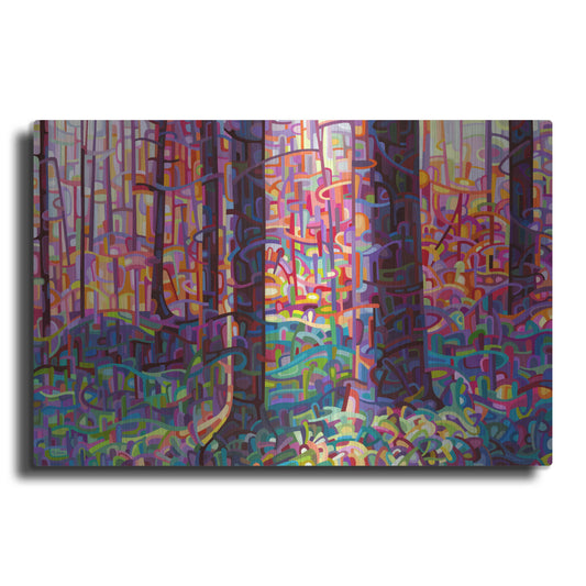 Luxe Metal Art 'Forest Tapestry' by Mandy Budan, Metal Wall Art