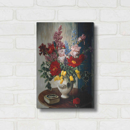 Luxe Metal Art 'Casa Maruja' by Robin Anderson, Metal Wall Art,12x16