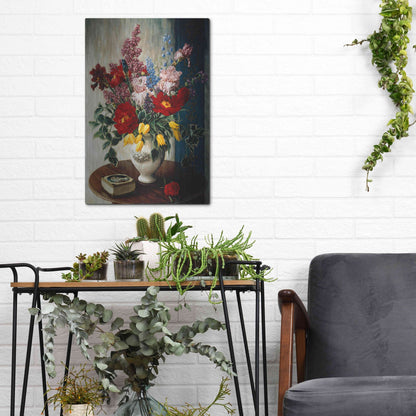 Luxe Metal Art 'Casa Maruja' by Robin Anderson, Metal Wall Art,12x16