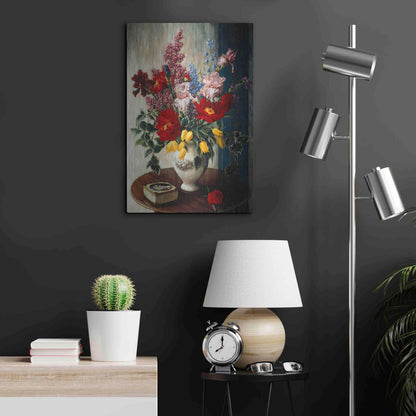 Luxe Metal Art 'Casa Maruja' by Robin Anderson, Metal Wall Art,16x24