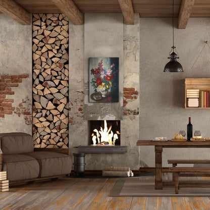 Luxe Metal Art 'Casa Maruja' by Robin Anderson, Metal Wall Art,24x36