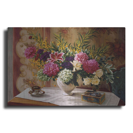 Luxe Metal Art 'Lu' by Robin Anderson, Metal Wall Art