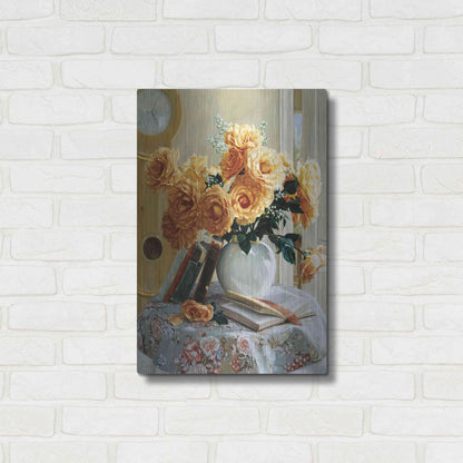 Luxe Metal Art 'Five-O-Five' by Robin Anderson, Metal Wall Art,16x24