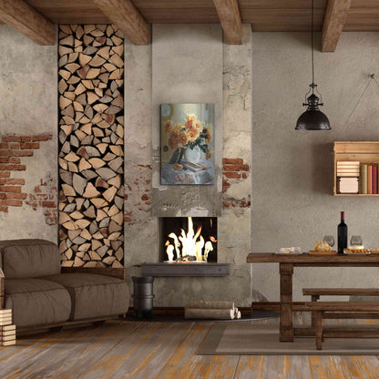 Luxe Metal Art 'Five-O-Five' by Robin Anderson, Metal Wall Art,24x36