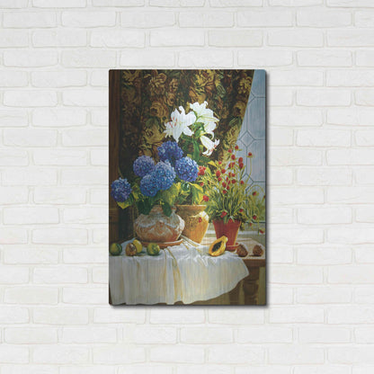 Luxe Metal Art ' Summer garden' by Robin Anderson, Metal Wall Art,24x36