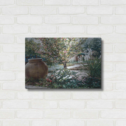 Luxe Metal Art 'The Cottage' by Robin Anderson, Metal Wall Art,24x16