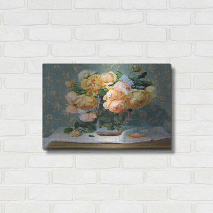 Luxe Metal Art 'Sherrie' by Robin Anderson, Metal Wall Art,24x16