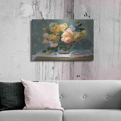 Luxe Metal Art 'Sherrie' by Robin Anderson, Metal Wall Art,36x24