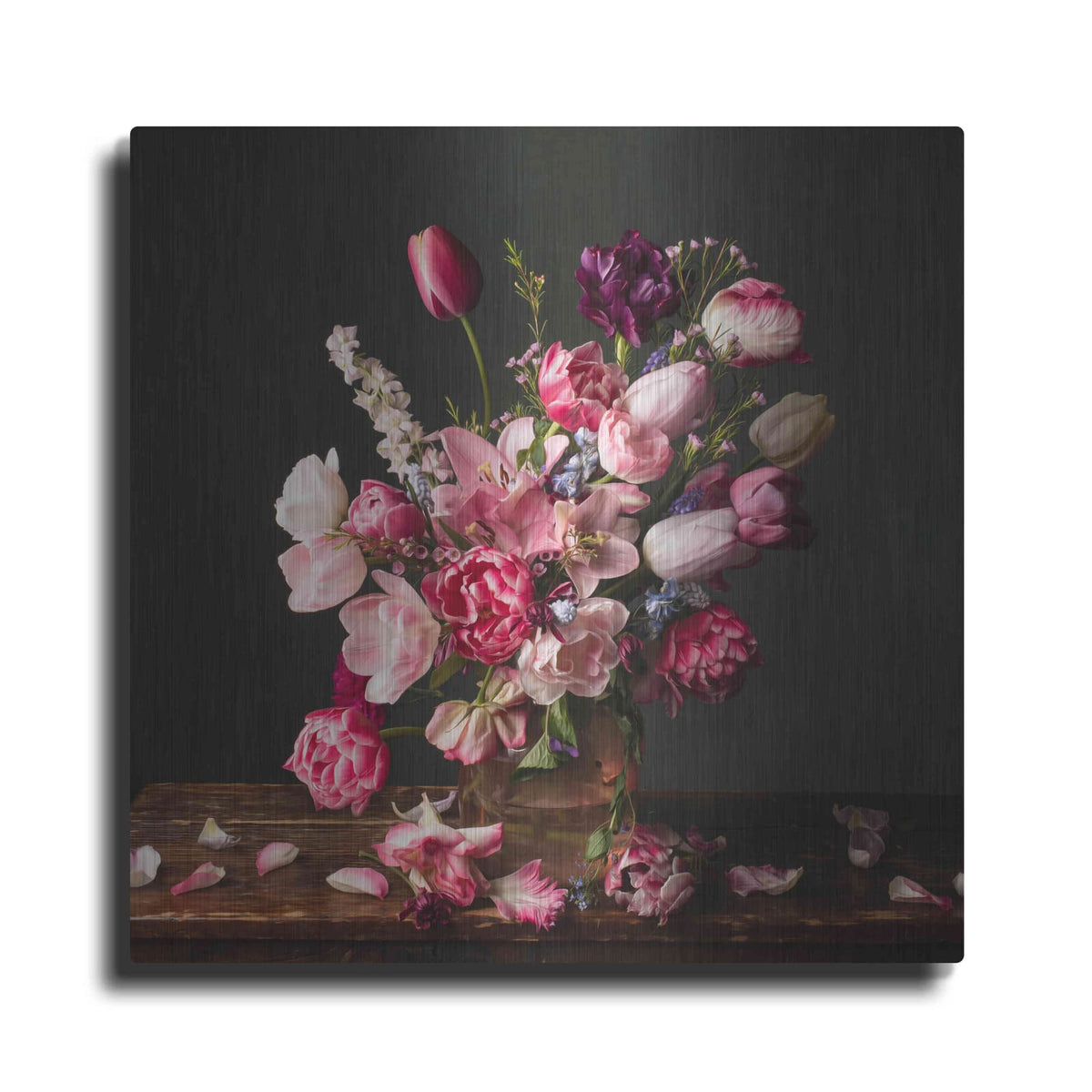 'Spring Glory Tulips' by Leah McLean – Metal Wall Art