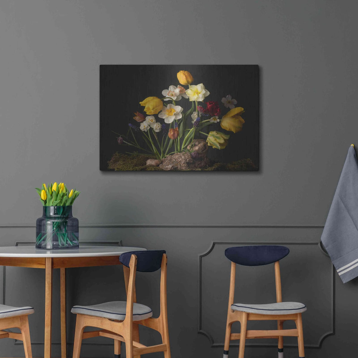 'Sunny Spring Bounty' by Leah McLean – Metal Wall Art, 36x24 room view