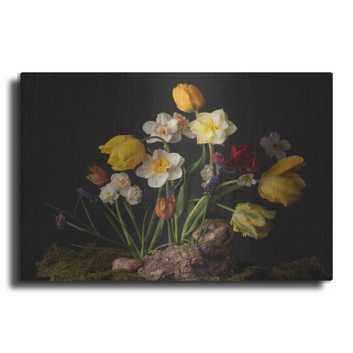 'Sunny Spring Bounty' by Leah McLean – Metal Wall Art