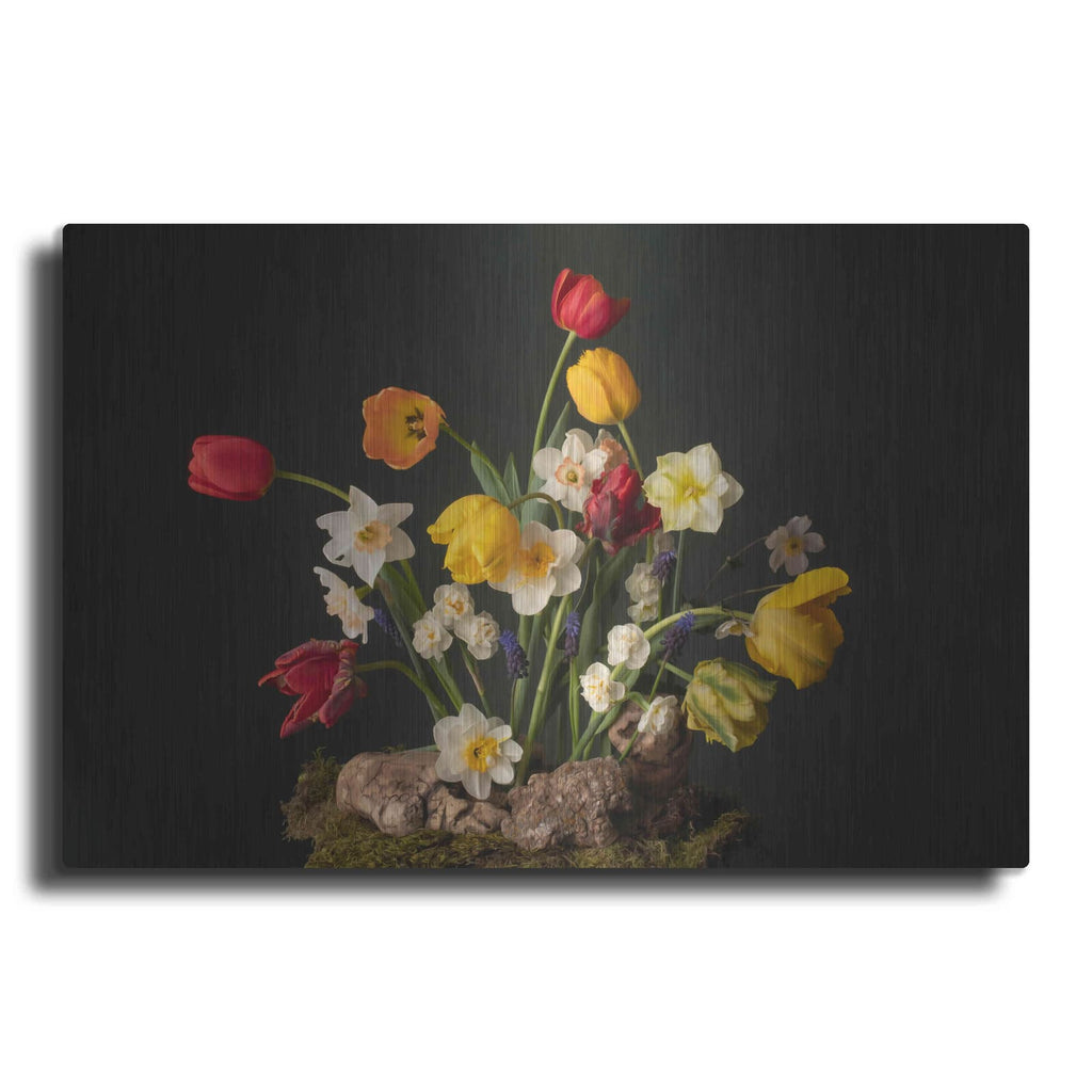 'Spring Fling Blooms' by Leah McLean – Metal Wall Art