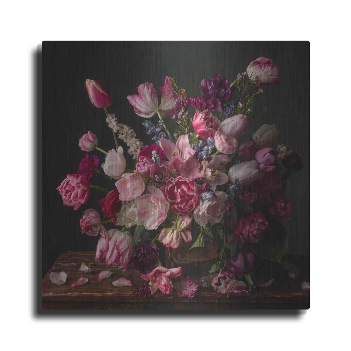 'Spring Blooms in the Pink' by Leah McLean – Metal Wall Art