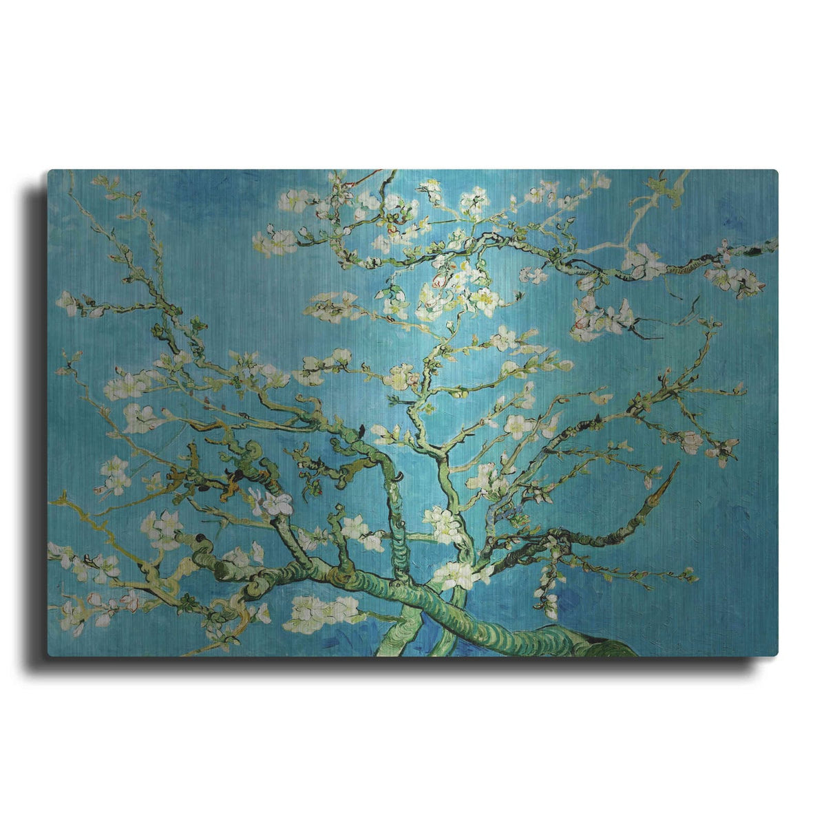 'Almond Blossoms' by Vincent Van Gogh – Metal Wall Art