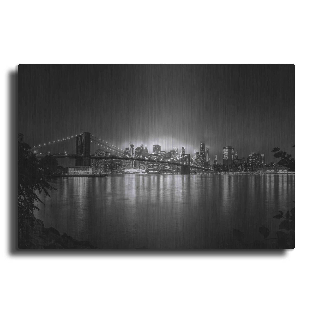'Bright Lights of New York' by Nicklas Gustafsson – Metal Wall Art
