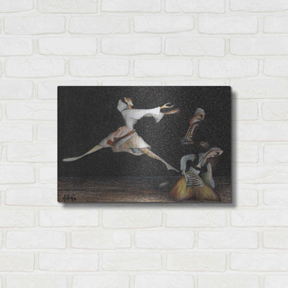 Luxe Metal Art 'Cuca e Maleve' by Samedin Asllani, Metal Wall Art,24x16