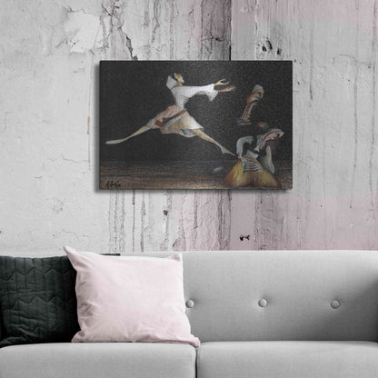 Luxe Metal Art 'Cuca e Maleve' by Samedin Asllani, Metal Wall Art,36x24