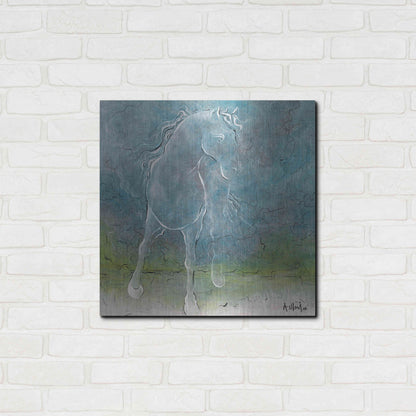 Luxe Metal Art 'And You' by Samedin Asllani, Metal Wall Art,24x24