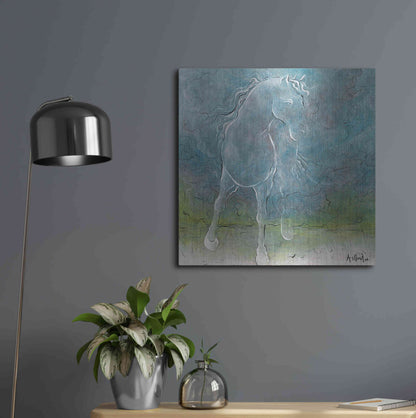 Luxe Metal Art 'And You' by Samedin Asllani, Metal Wall Art,24x24