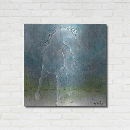 Luxe Metal Art 'And You' by Samedin Asllani, Metal Wall Art,36x36