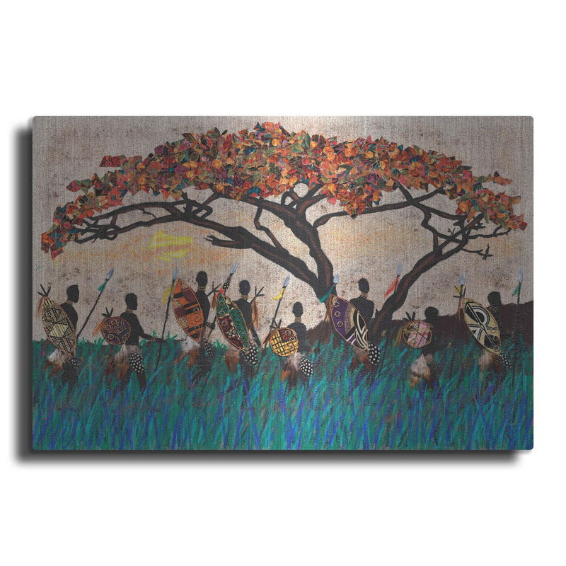 'Planes of Africa III' by Alonzo Saunders – Metal Wall Art
