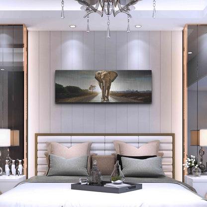 Luxe Metal Art 'Bigger Than Life' by Luxe Portfolio, Metal Wall Art,48x16