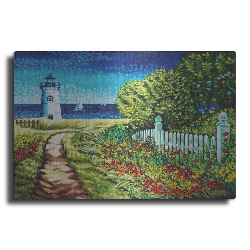 'Lighthouse Retreat II' by Carolee Vitaletti – Metal Wall Art