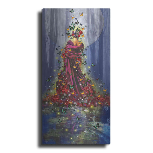 Luxe Metal Art 'Queen Of Roses' by Enright, Metal Wall Art