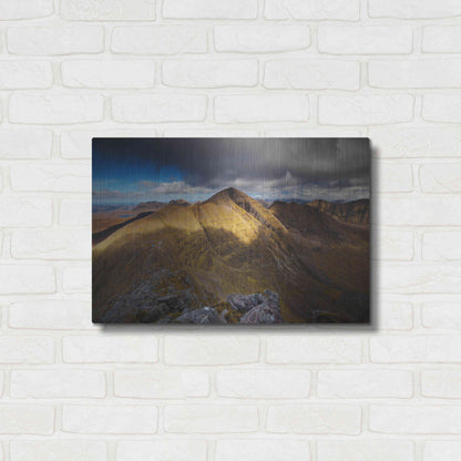 Luxe Metal Art 'Beinn Alligin' by Everlook Photography, Metal Wall Art,24x16