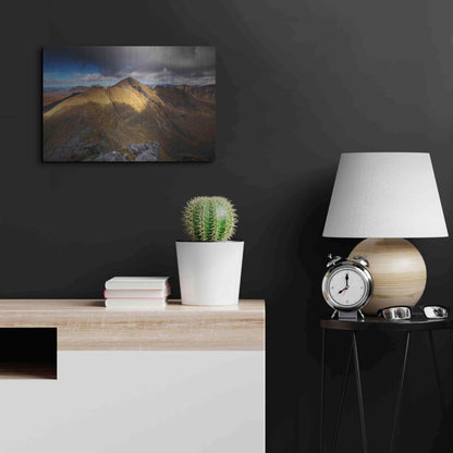 Luxe Metal Art 'Beinn Alligin' by Everlook Photography, Metal Wall Art,24x16