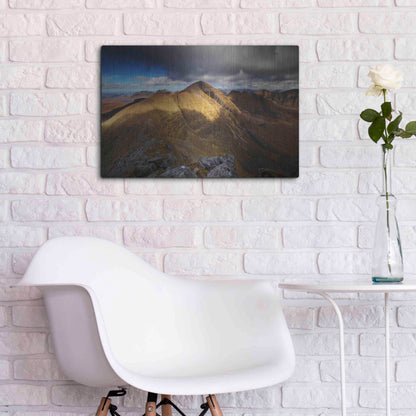 Luxe Metal Art 'Beinn Alligin' by Everlook Photography, Metal Wall Art,24x16