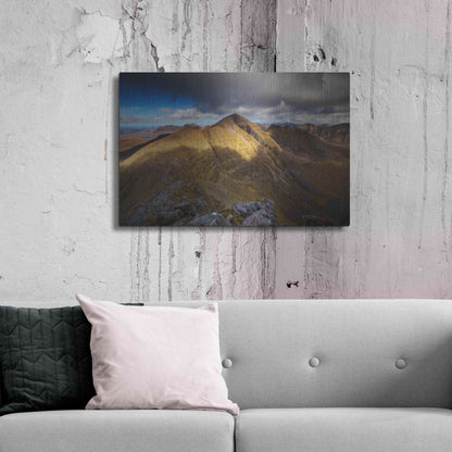 Luxe Metal Art 'Beinn Alligin' by Everlook Photography, Metal Wall Art,36x24