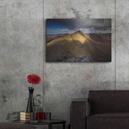 Luxe Metal Art 'Beinn Alligin' by Everlook Photography, Metal Wall Art,36x24