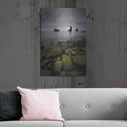 Luxe Metal Art 'Heimaey' by Everlook Photography, Metal Wall Art,24x36