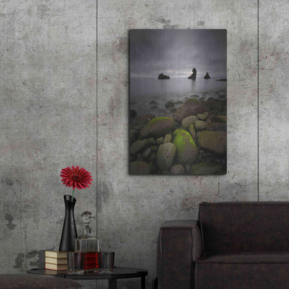 Luxe Metal Art 'Heimaey' by Everlook Photography, Metal Wall Art,24x36