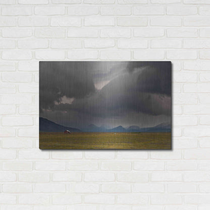 Luxe Metal Art 'Icelandic Barn' by Everlook Photography, Metal Wall Art,36x24