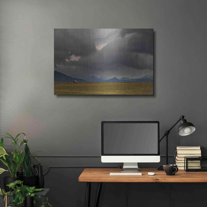 Luxe Metal Art 'Icelandic Barn' by Everlook Photography, Metal Wall Art,36x24