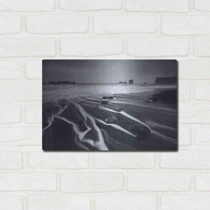 Luxe Metal Art 'Kirkjufjara' by Everlook Photography, Metal Wall Art,16x12