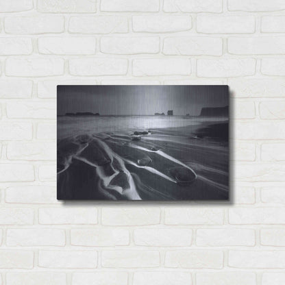 Luxe Metal Art 'Kirkjufjara' by Everlook Photography, Metal Wall Art,24x16