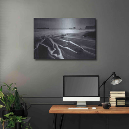 Luxe Metal Art 'Kirkjufjara' by Everlook Photography, Metal Wall Art,36x24