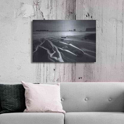 Luxe Metal Art 'Kirkjufjara' by Everlook Photography, Metal Wall Art,36x24