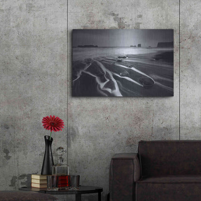 Luxe Metal Art 'Kirkjufjara' by Everlook Photography, Metal Wall Art,36x24