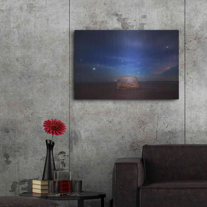 Luxe Metal Art 'Lake Bumbunga' by Everlook Photography, Metal Wall Art,36x24