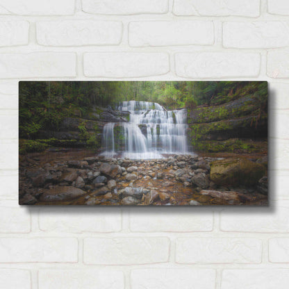 Luxe Metal Art 'Liffey Falls' by Everlook Photography, Metal Wall Art,24x12