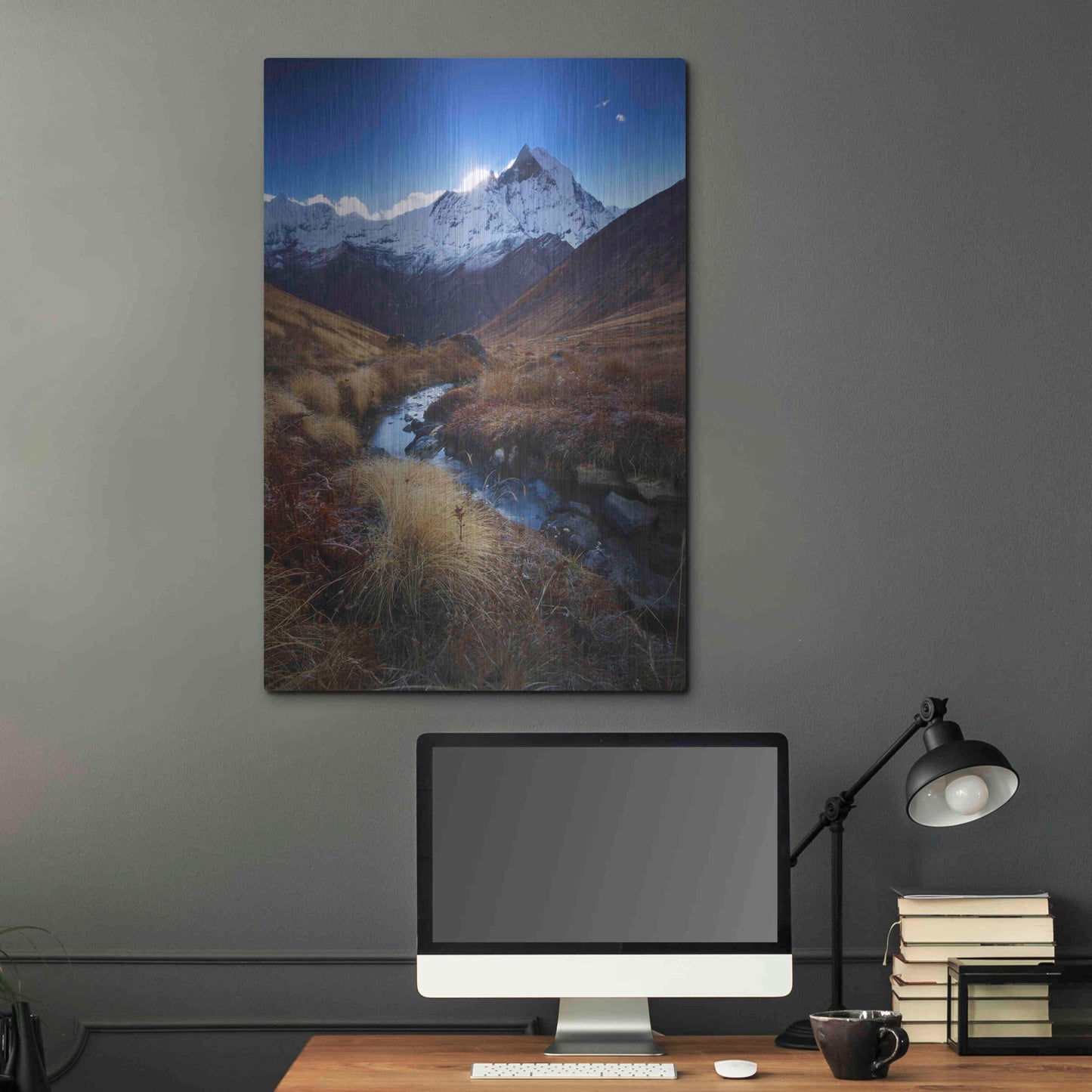 Luxe Metal Art 'Macchupucchre' by Everlook Photography, Metal Wall Art,24x36