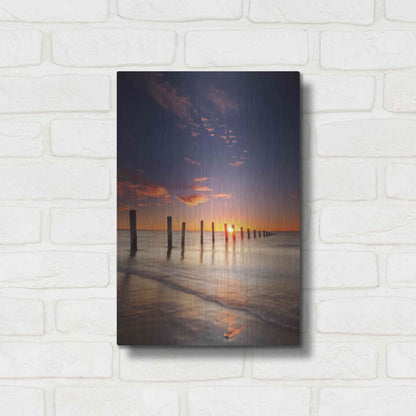 Luxe Metal Art 'Moana' by Everlook Photography, Metal Wall Art,12x16