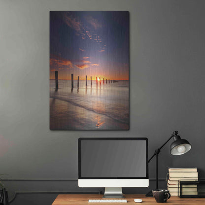Luxe Metal Art 'Moana' by Everlook Photography, Metal Wall Art,24x36